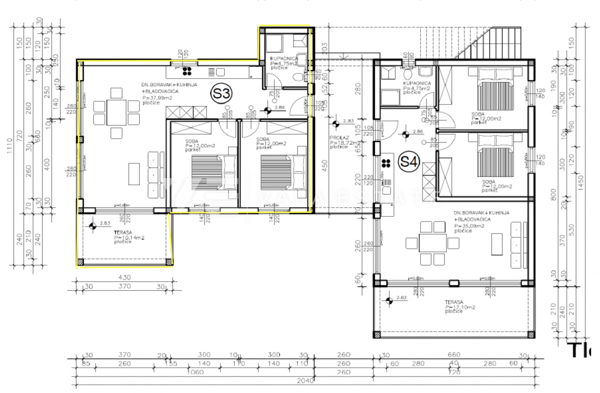 APPARTAMENTO CON VISTA APERTA SUL GOLFO DEL QUARNERO