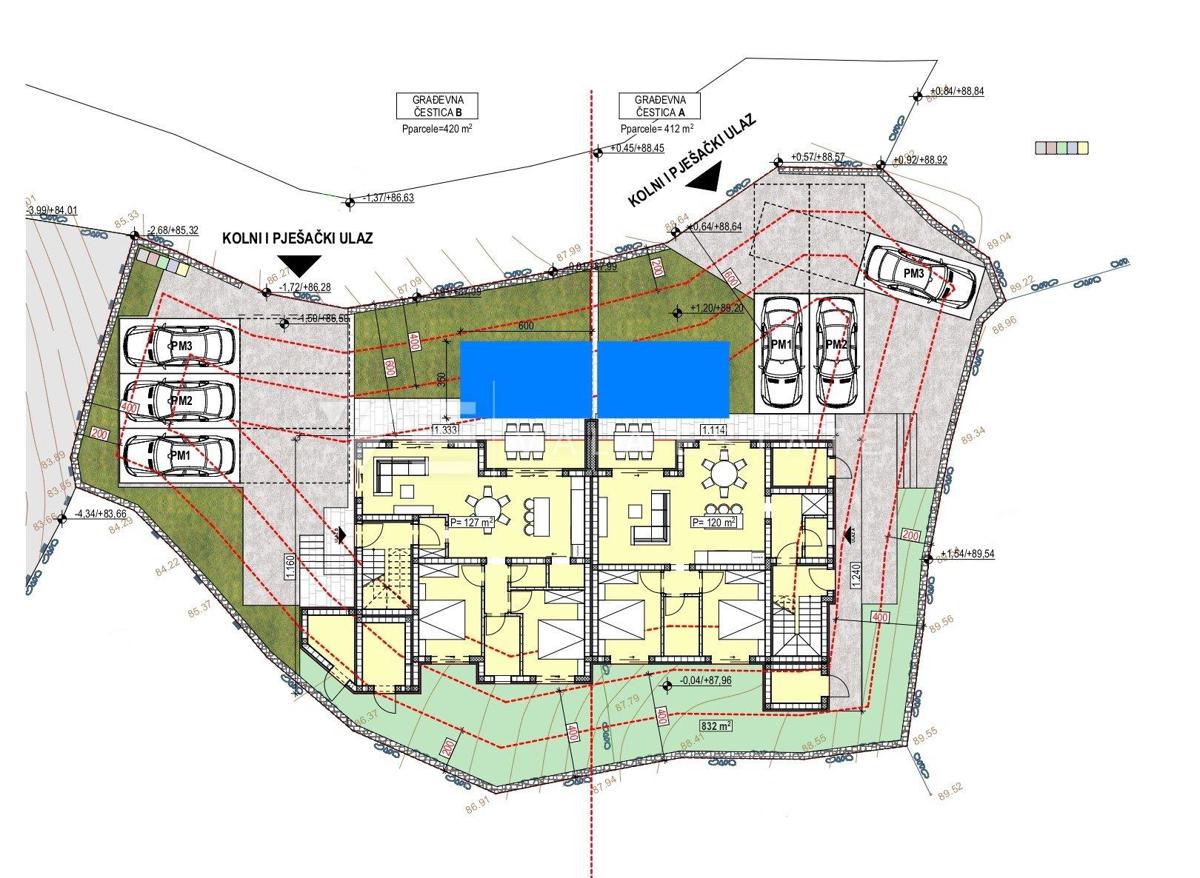 APPARTAMENTO AL PIANO TERRA IN NUOVA COSTRUZIONE CON PISCINA E VISTA MARE