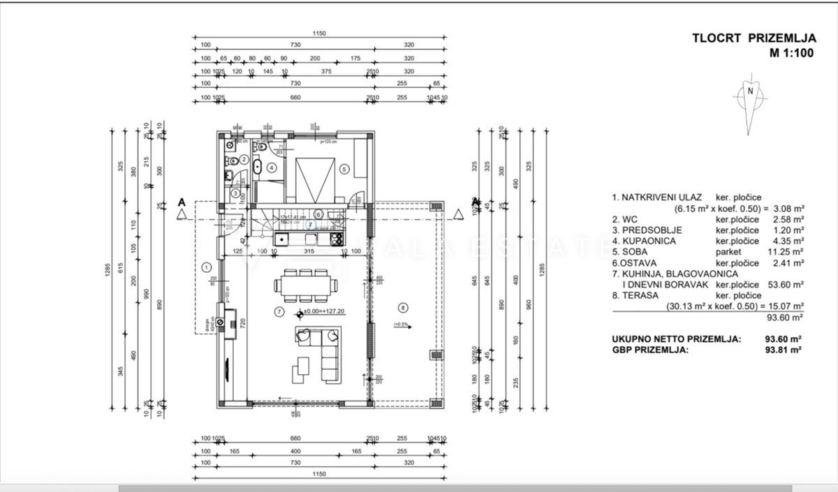 CASA MODERNA INDIPENDENTE CON PISCINA E VISTA MARE