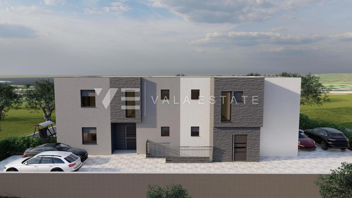 NUOVA MODERNA CASA DOPPIA CON PISCINA E VISTA SUI OLIVETTI