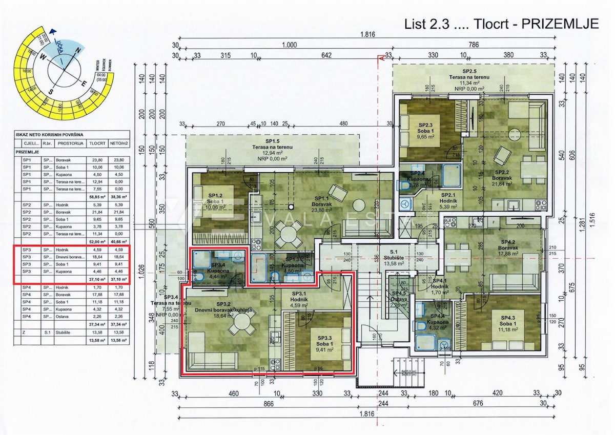 APPARTAMENTO NUOVO CON VISTA MARE APERTA E UNITÀ APPARTAMENTO AGGIUNTIVA