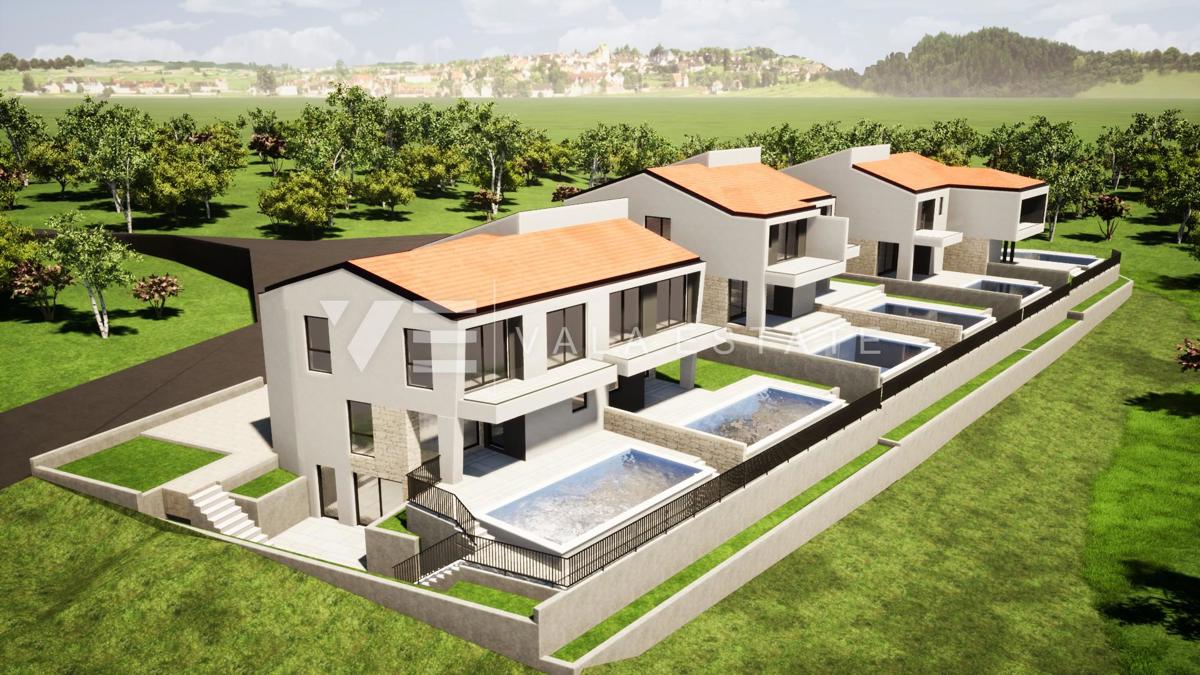MODERNA CASA DOPPIA CON PISCINA E VISTA MARE
