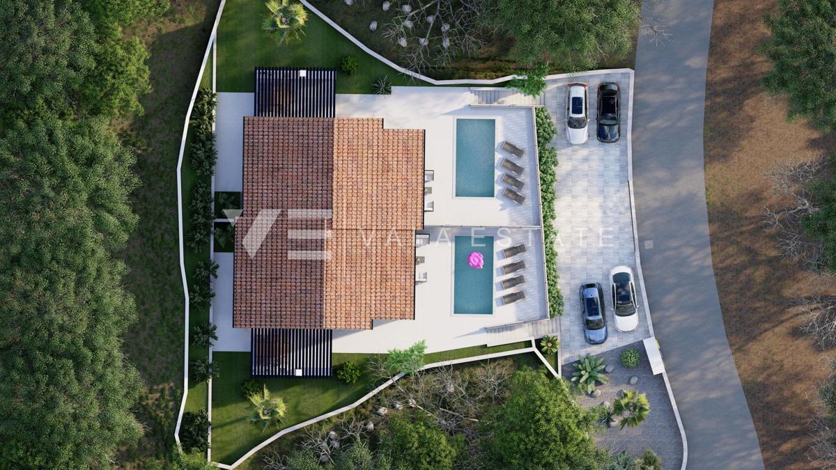 NUOVA VILLA DOPPIA IN POSIZIONE TRANQUILLA CON VISTA MARE