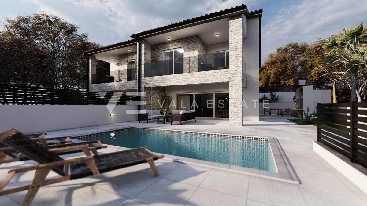 NUOVA VILLA DOPPIA IN POSIZIONE TRANQUILLA CON VISTA MARE