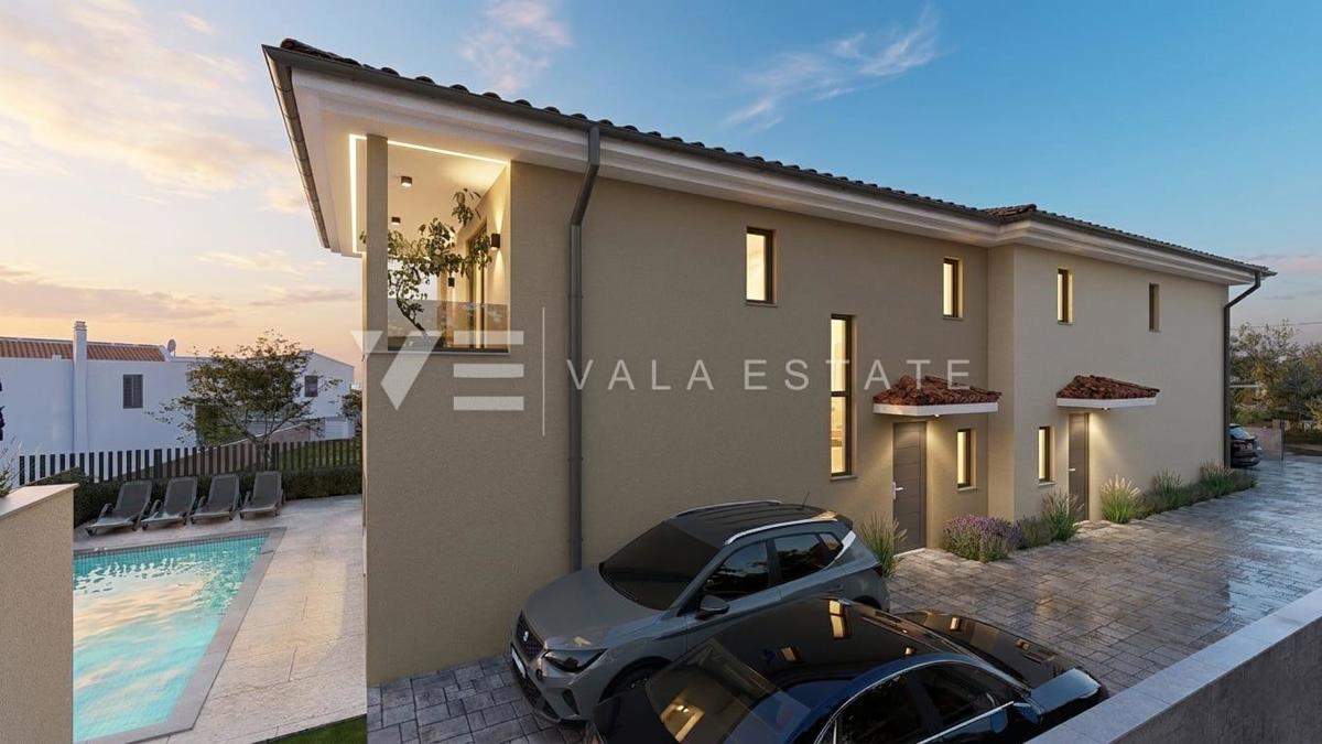 MODERNA CASA DOPPIA CON PISCINA E VISTA MARE