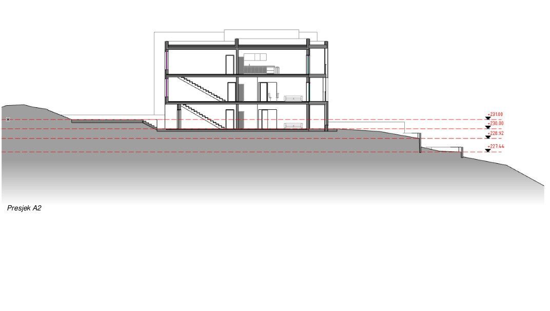 Labin, appartamento in villa urbana, vista mare