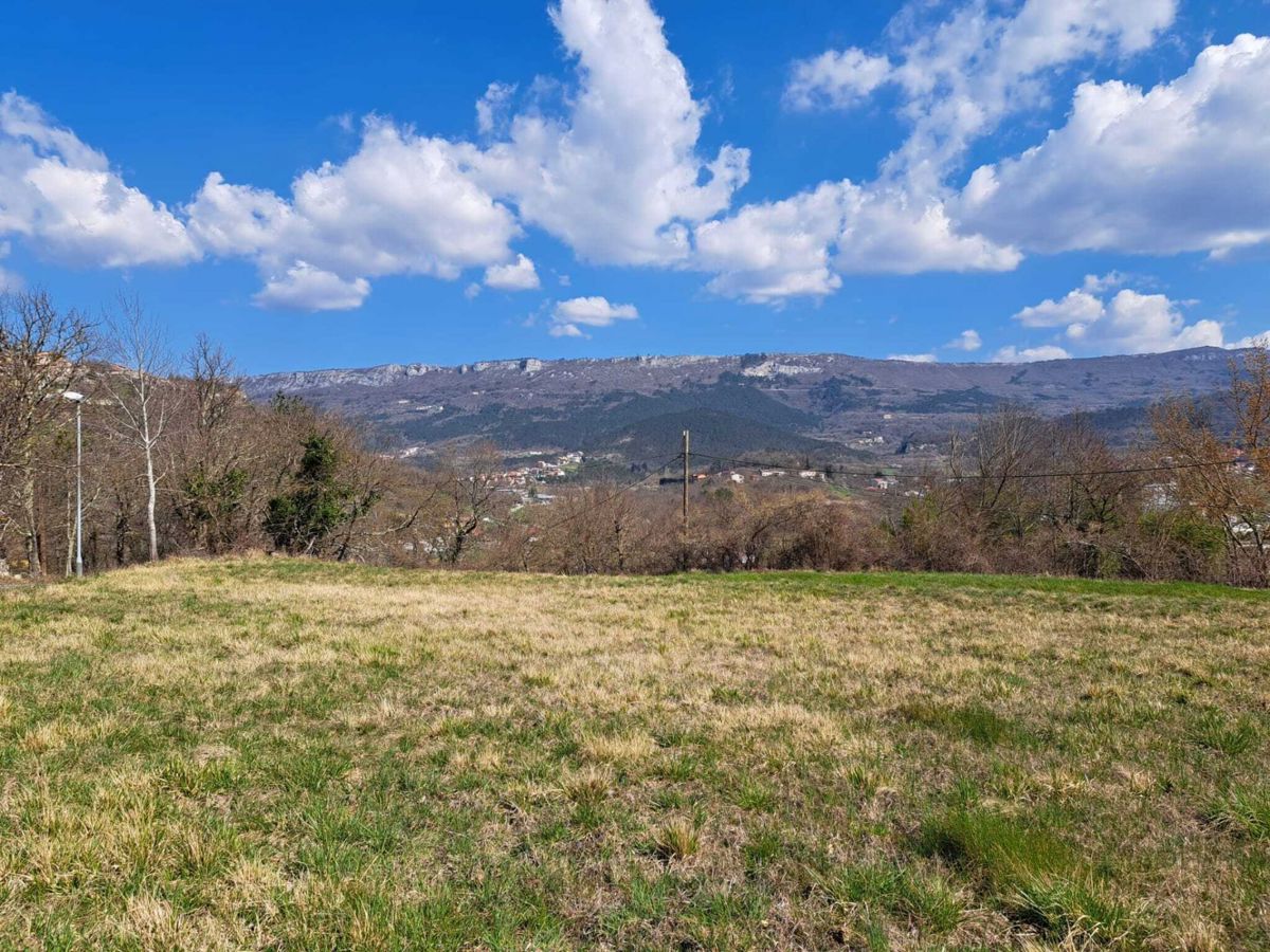 Progetto di una villa con piscina, con vista sulla natura e sulla città di Buzet