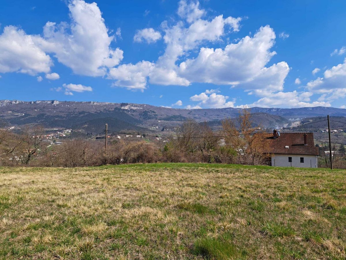 Progetto di una villa con piscina, con vista sulla natura e sulla città di Buzet