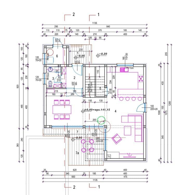 Casa in costruzione con piscina e vista mare, vicino a Marčana