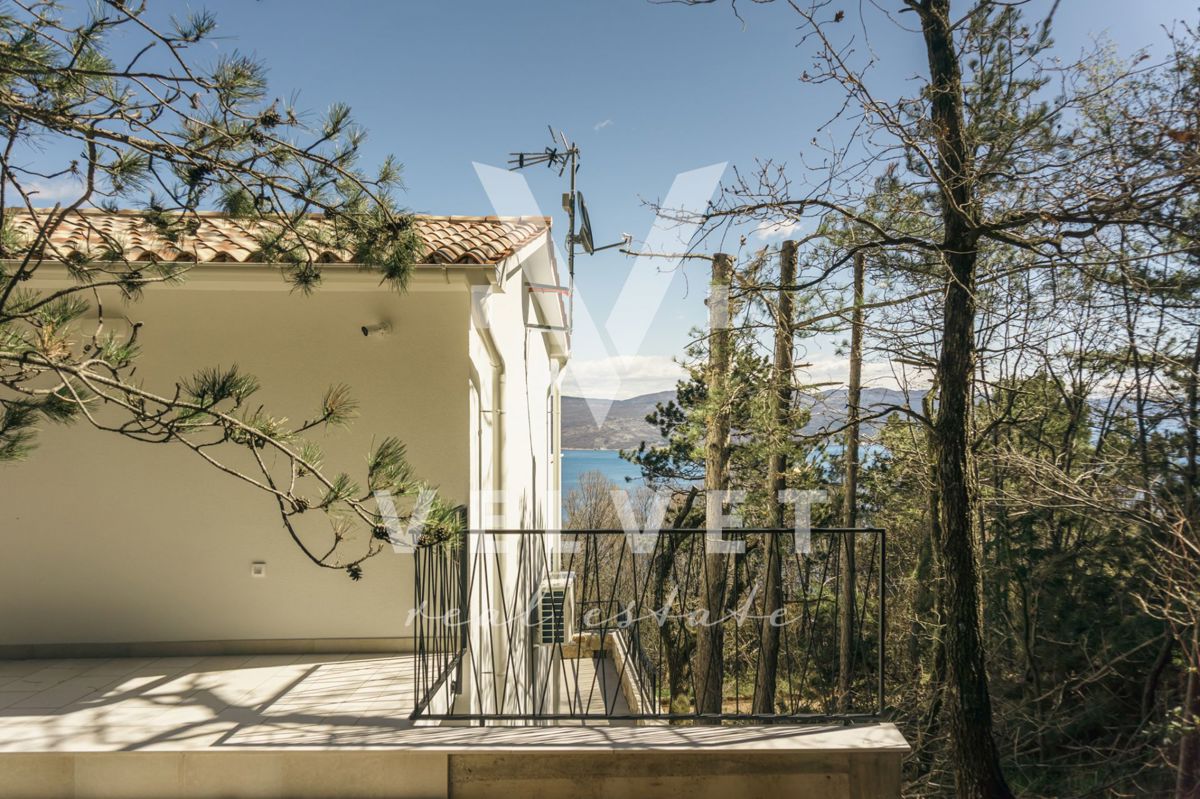 Istria, Labin, dintorni, casa con vista mare aperta