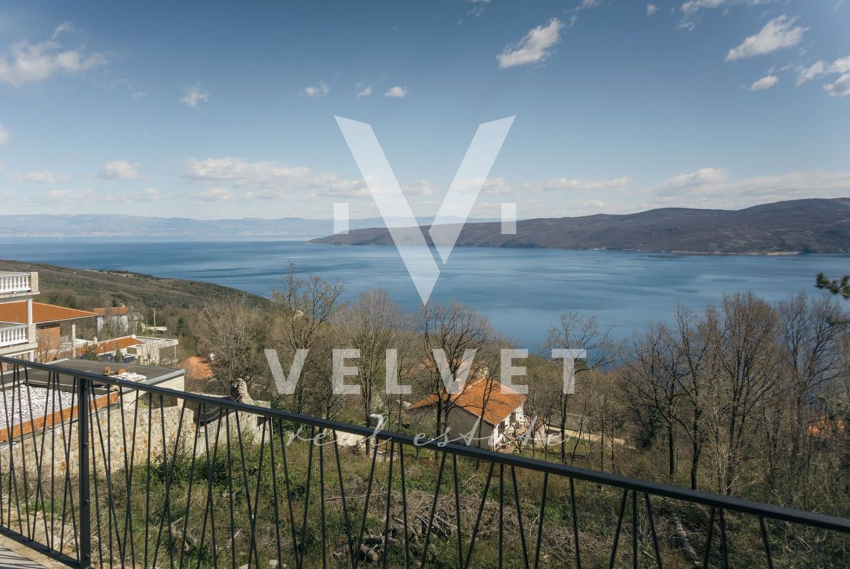 Istria, Labin, dintorni, casa con vista mare aperta