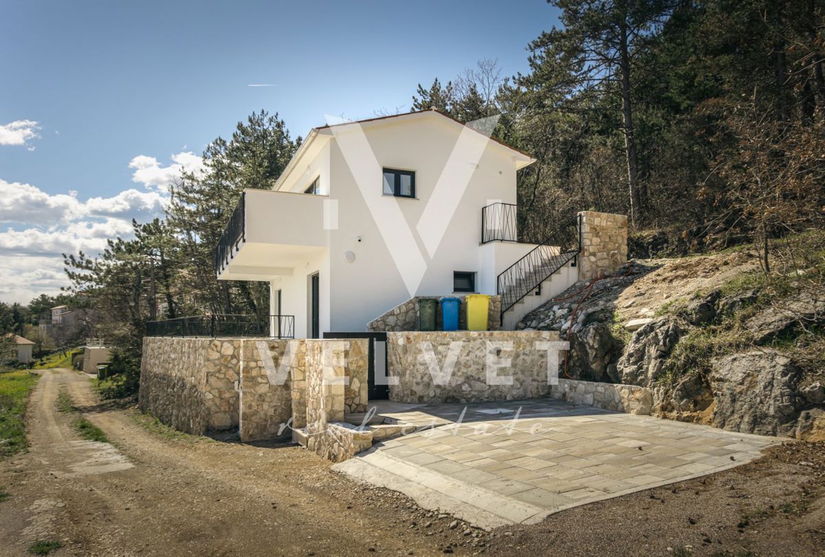 Istria, Labin, dintorni, casa con vista mare aperta