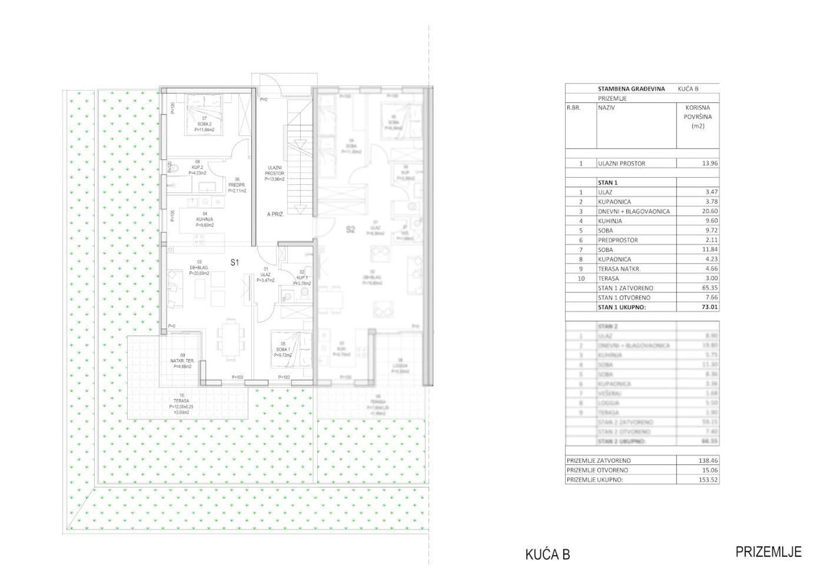 Istria, Barban, appartamento in vendita in una nuova costruzione BS1