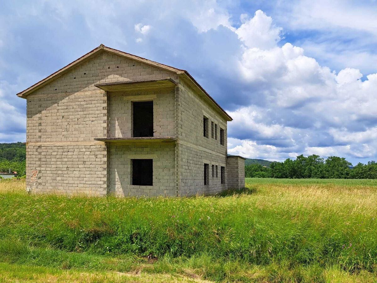 Boljun, casa con vista aperta sulla natura.
