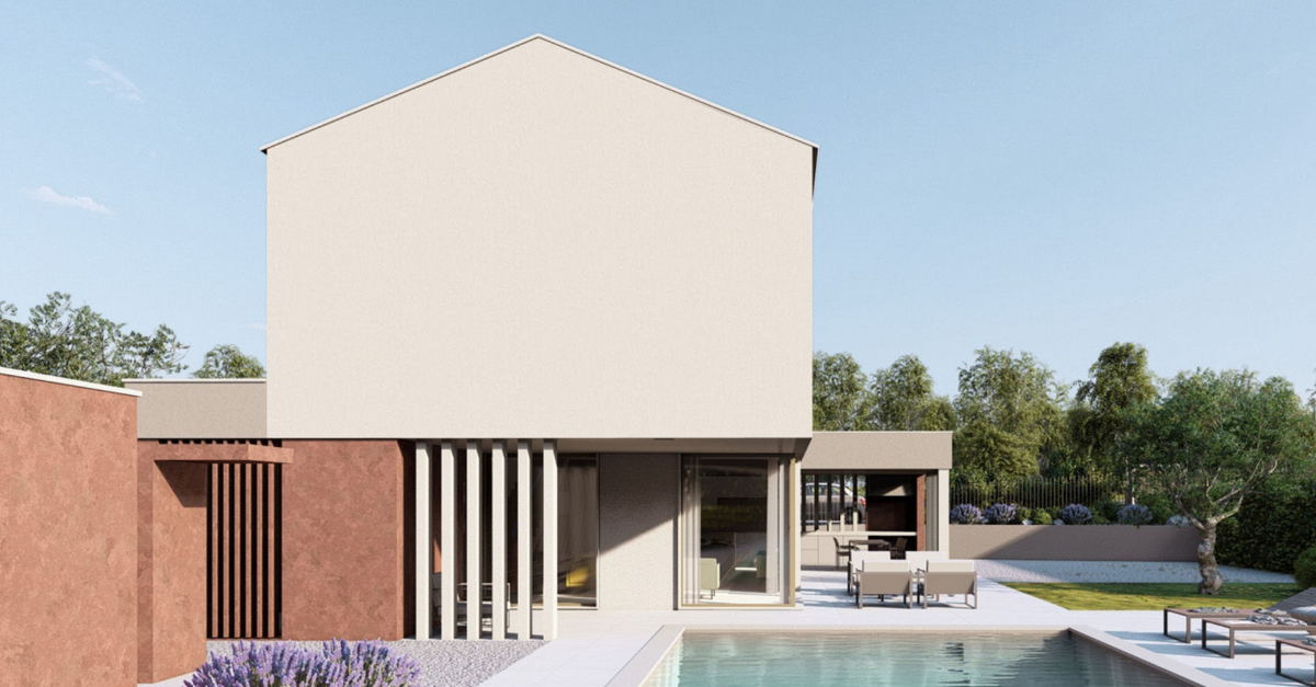 Labin, Istria, Villa di lusso moderna con piscina