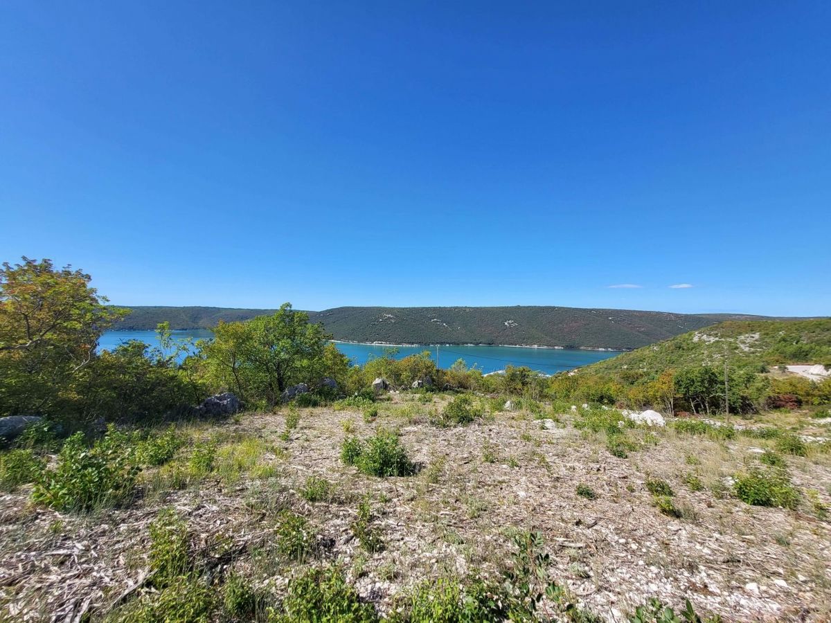 Istria, Labin, Terreno edificabile, 1210 mq vista mare