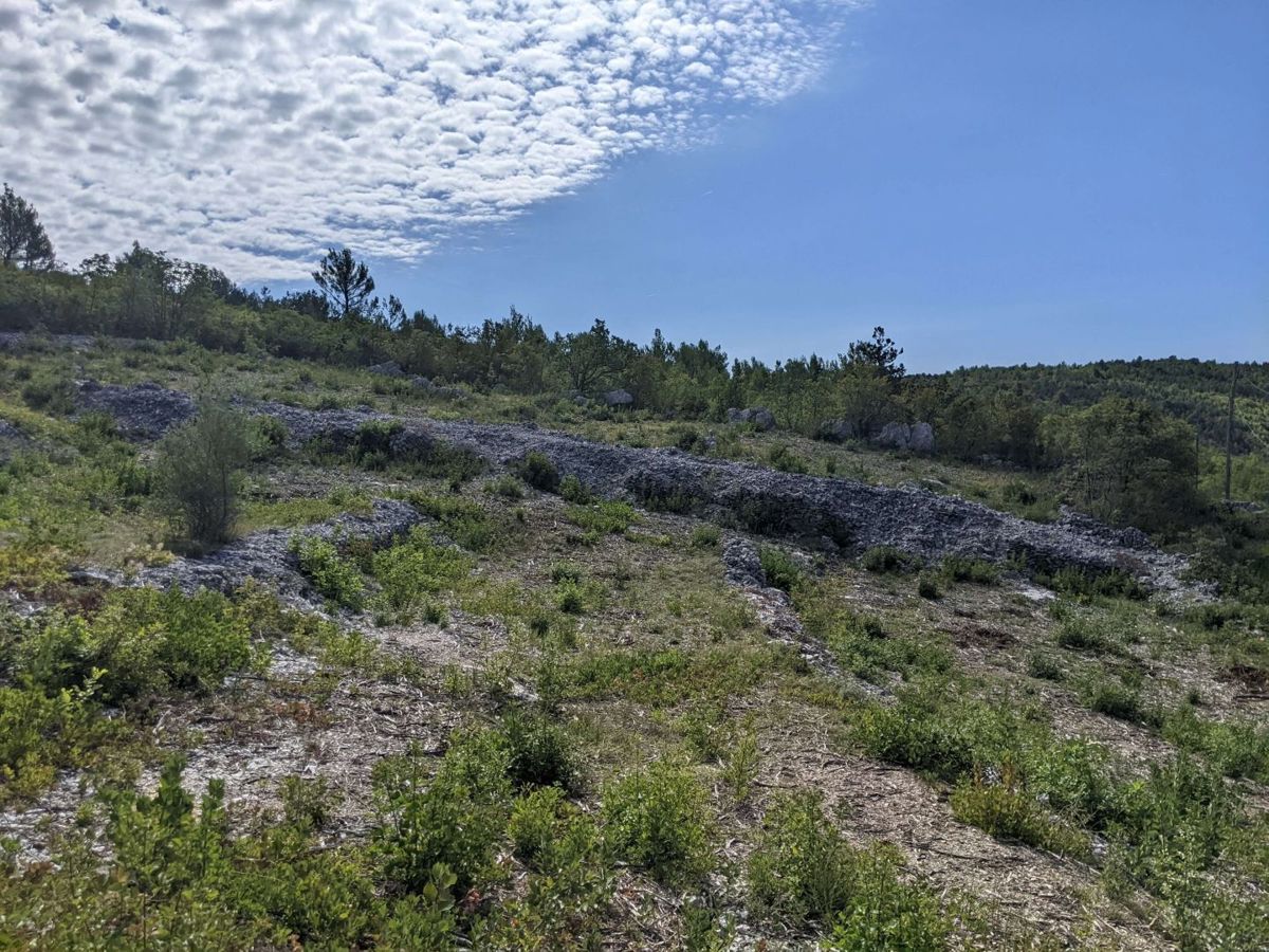 Istria, Labin, Terreno edificabile, 1210 mq vista mare