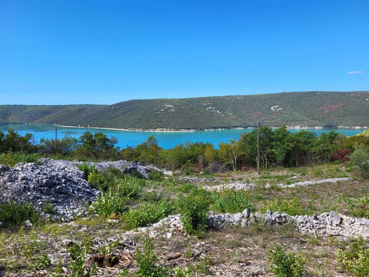 Istria, Labin, Terreno edificabile, 1210 mq vista mare