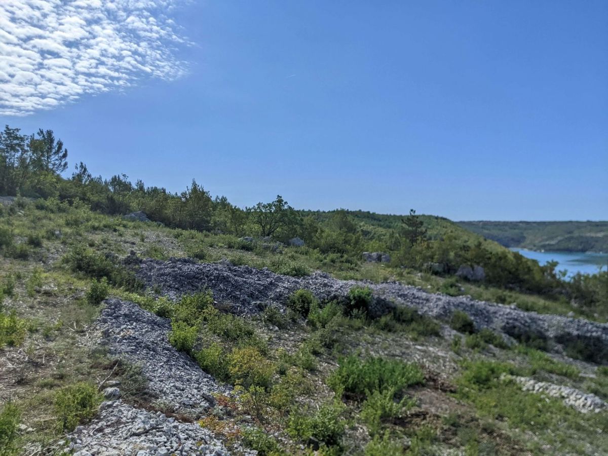 Istria, Labin, Terreno edificabile, 1210 mq vista mare