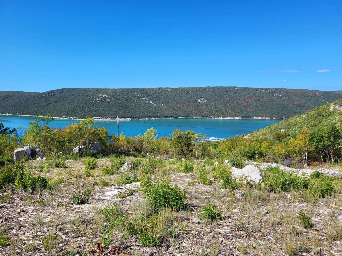 Istria, Labin, Terreno edificabile, 1210 mq vista mare