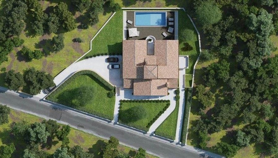 Iniziata la costruzione di una villa con piscina, Lupoglav