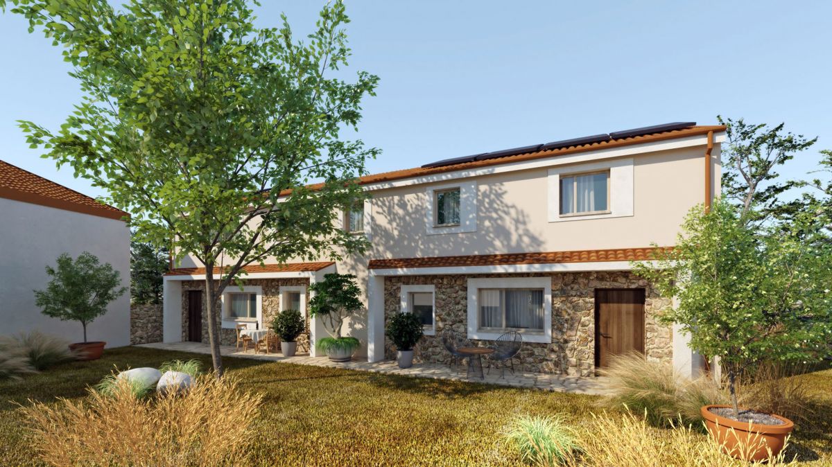 Casa antica con permesso di costruzione, Kršan