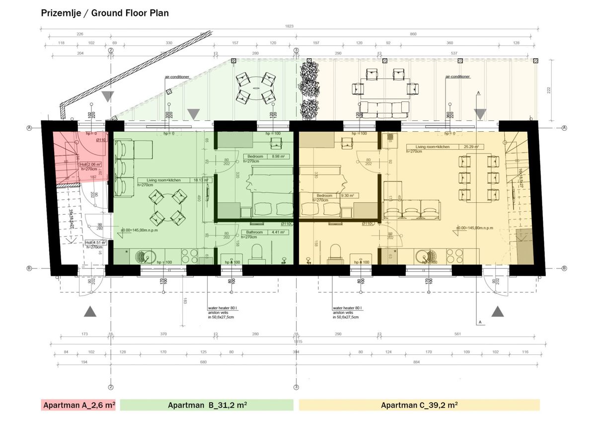 Casa antica con permesso di costruzione, Kršan