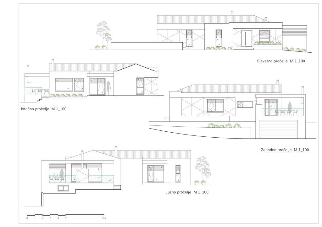 È iniziata la costruzione di una casa con piscina vicino a Gračišće