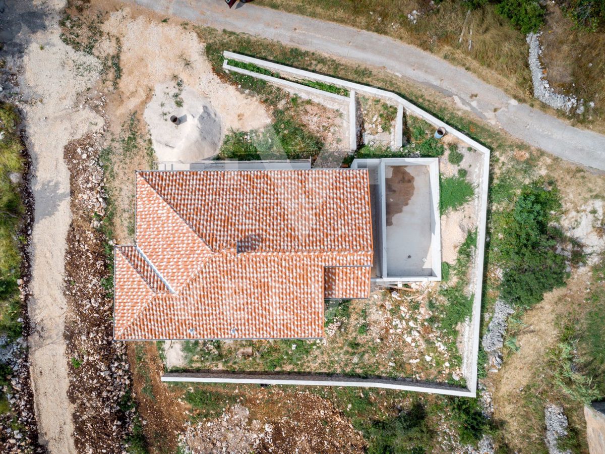 Casa in costruzione con vista mare, Plomin