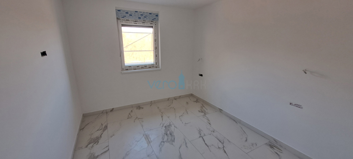 Uvala Soline, isola di Krk, dintorni, appartamento bilocale al piano, terrazza, nuova costruzione, vista, vendita