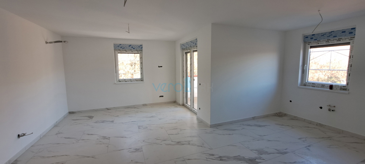 Uvala Soline, isola di Krk, dintorni, appartamento bilocale al piano, terrazza, nuova costruzione, vista, vendita