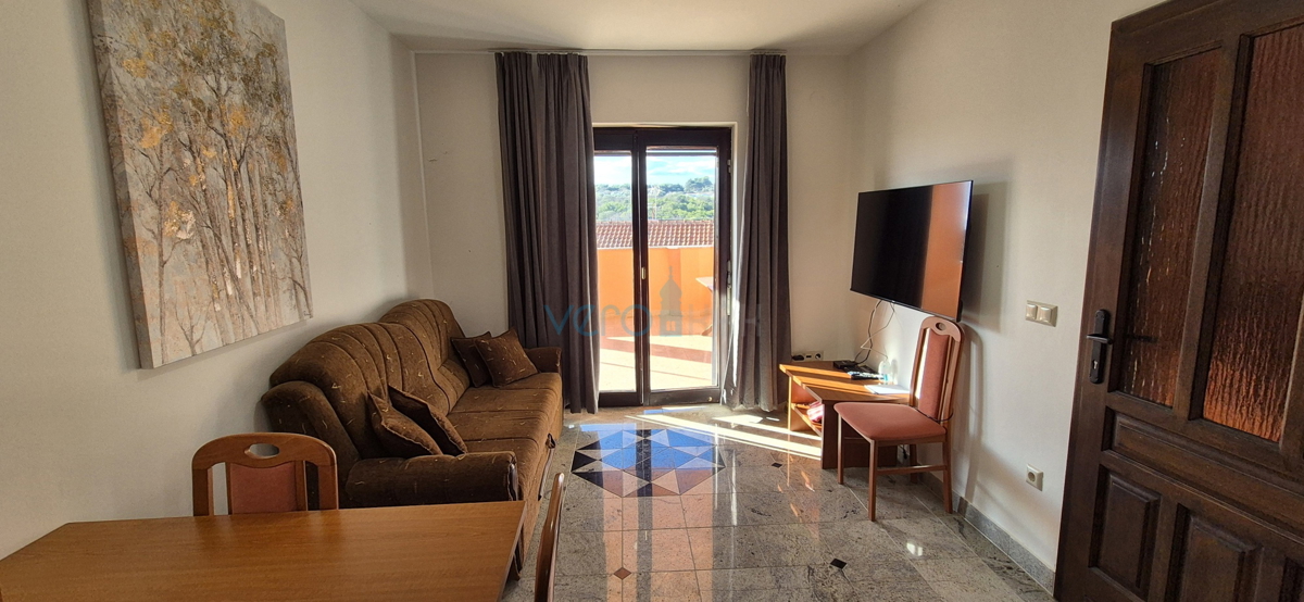 Grad Krk, isola di Krk, appartamento bilocale al 1° piano, vista mare, vendita