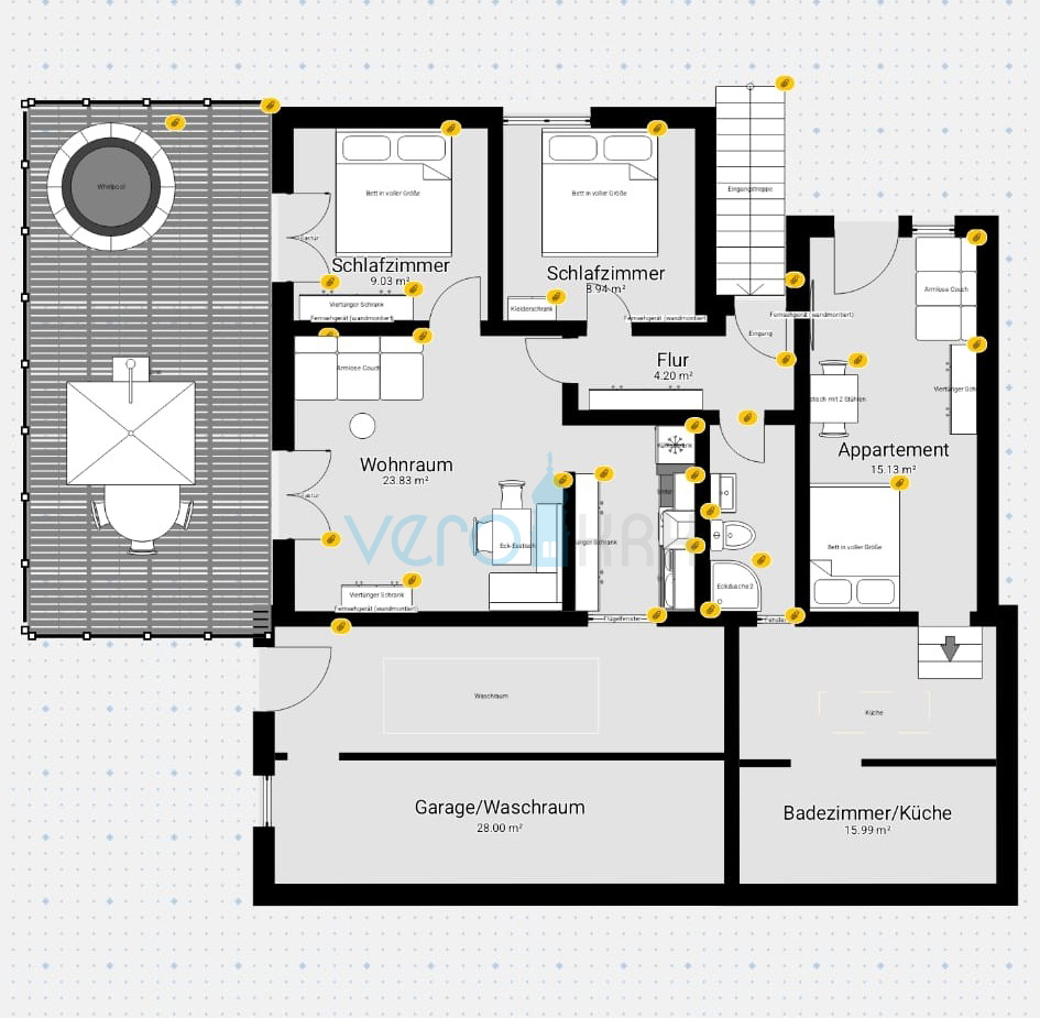 Uvala Soline, isola di Krk, casa indipendente, vista, giardino, 70 m dal mare, jacuzzi, vendita