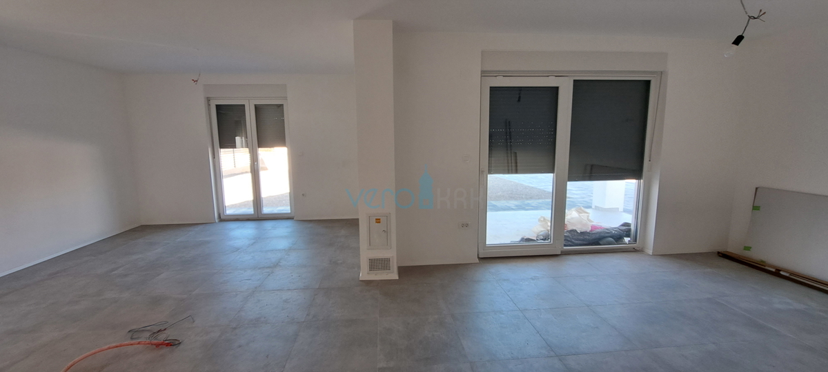 Malinska, dintorni più ampi, Casa indipendente di nuova costruzione 170 m2 con una bellissima vista sul mare, in vendita