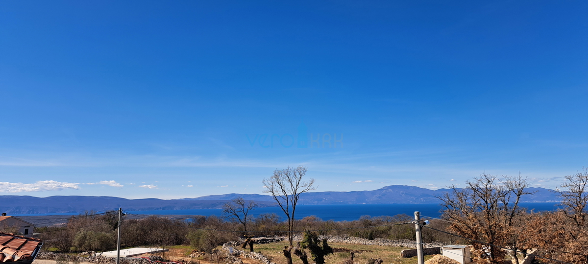 Malinska, dintorni più ampi, Casa indipendente di nuova costruzione 170 m2 con una bellissima vista sul mare, in vendita