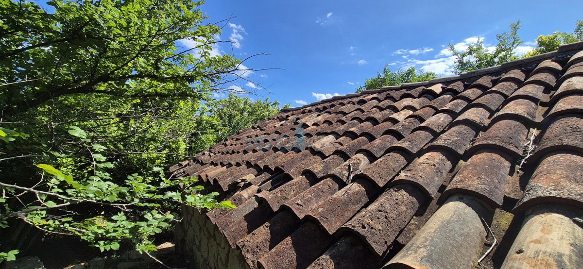 Baia Soline, dintorni, casa in pietra al piano terra, cortile, posizione tranquilla, vista, vendita