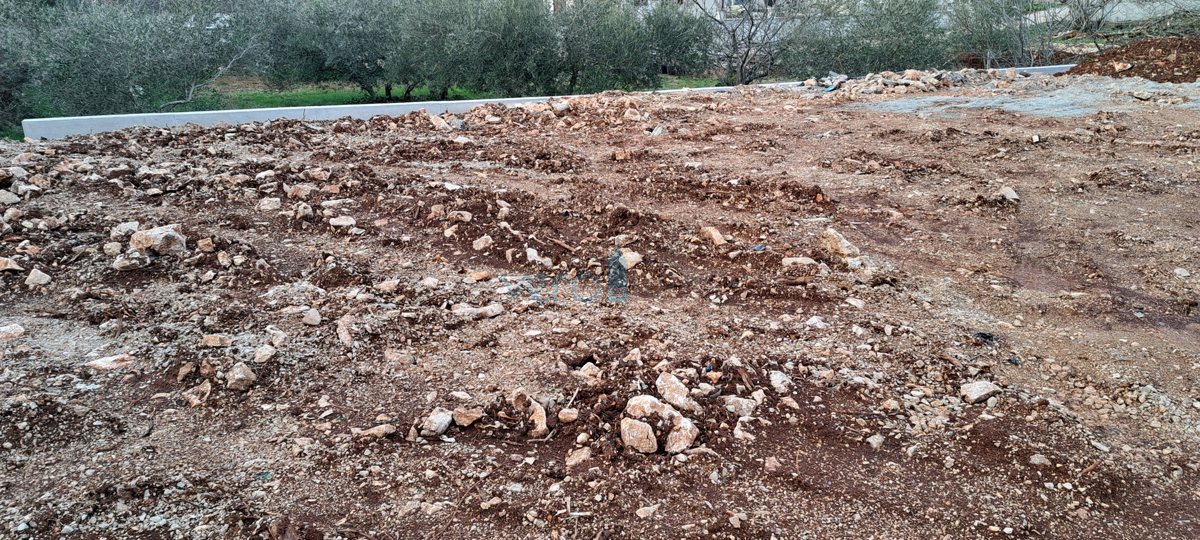 Malinska, periferia, terreno edificabile 1304 m2, vista, vendita