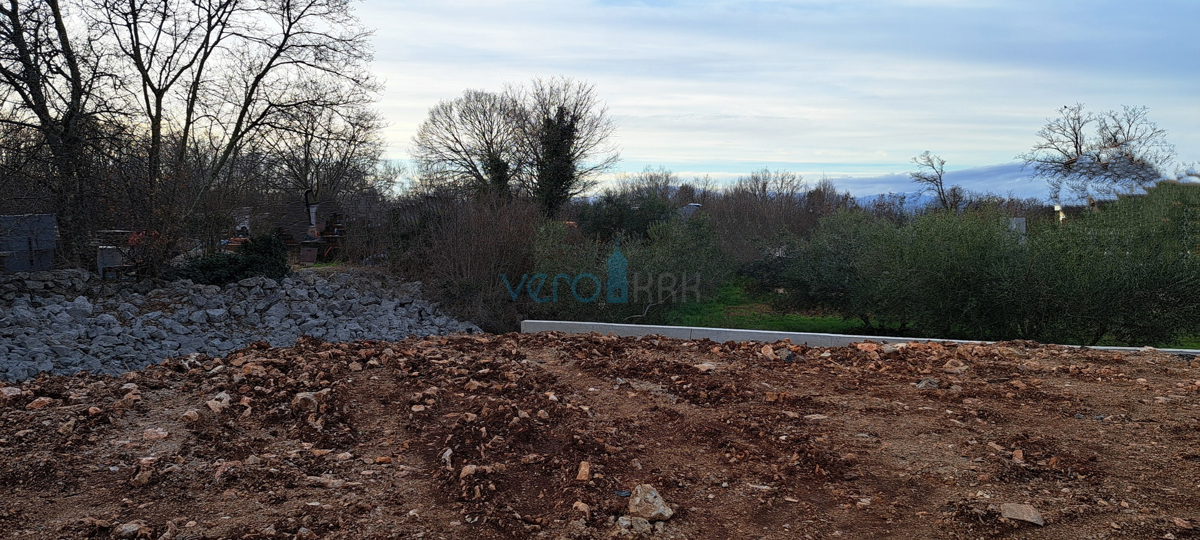 Malinska, periferia, terreno edificabile 1304 m2, vista, vendita