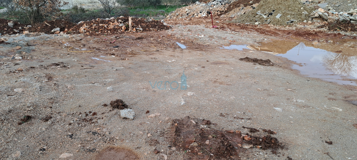 Malinska, periferia, terreno edificabile 1304 m2, vista, vendita