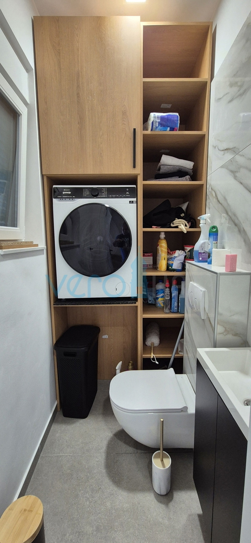 Malinska, centro, nuova costruzione, villa bifamiliare con piscina, vista mare, giardino, vendita