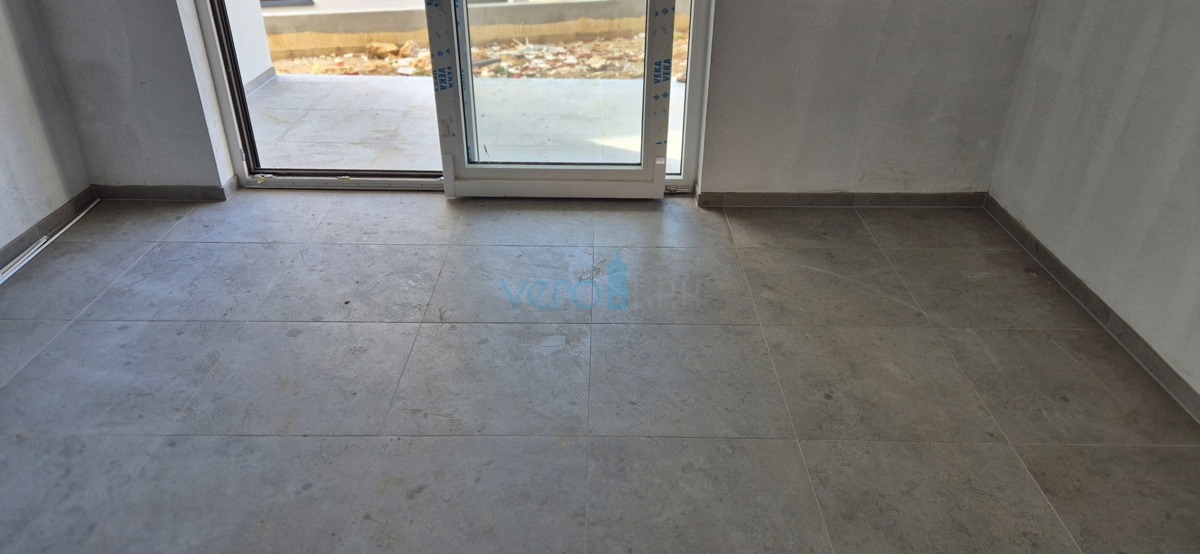 Bai Soline, isola di Krk, appartamento bilocale al piano, vista, nuova costruzione, in vendita