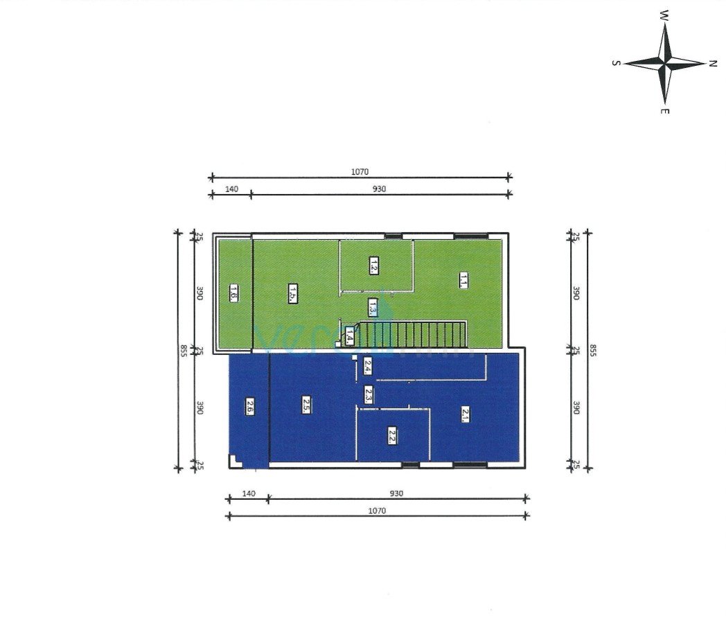 Isola di Krk, Malinska, zona circostante, casa bifamiliare con piscina e giardino, vendita