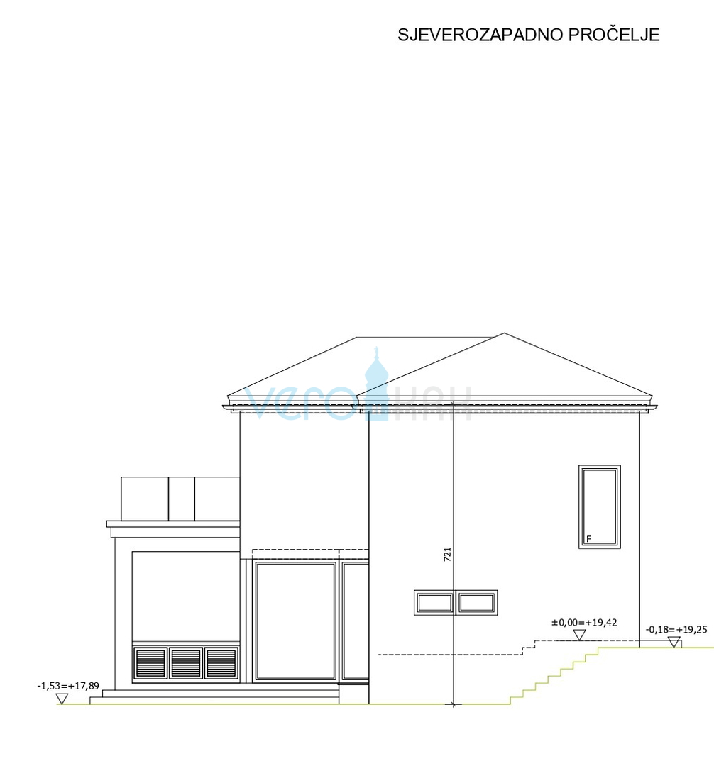 Šilo, isola di Krk, terreno edificabile 504 m2, in vendita
