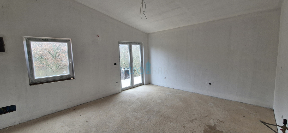 Malinska, otok Krk, villa indipendente con 4 appartamenti, vista, giardino, vendita