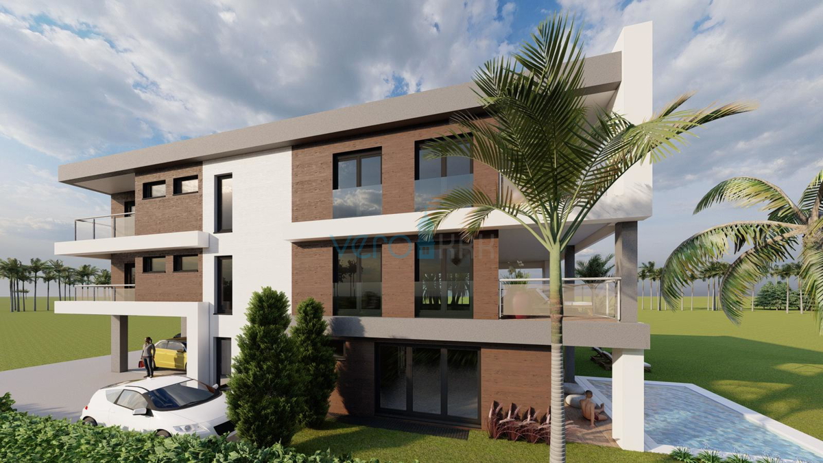 Vrbnik, isola di Krk, appartamento 175 m2, 1° piano, terrazza 40 m2, vendita
