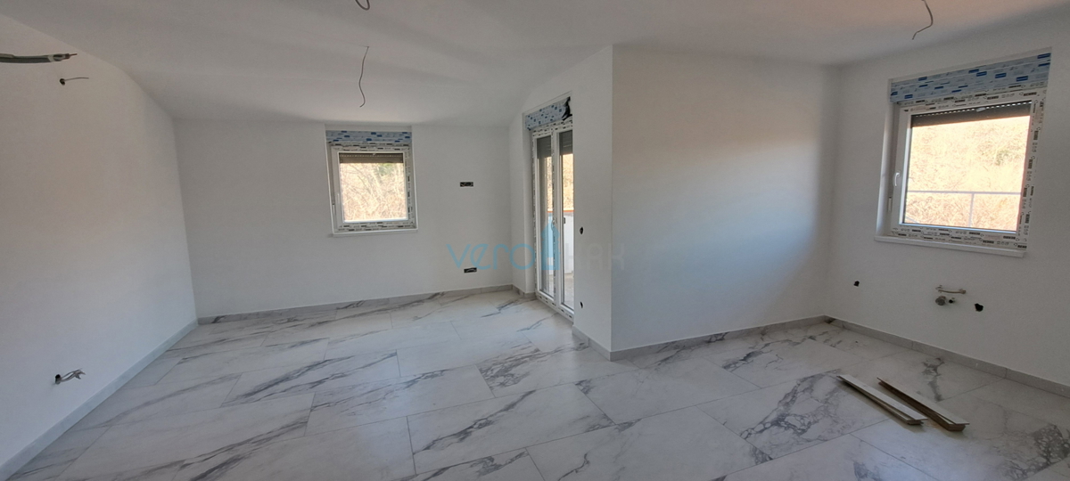 Uvala Soline, isola di Krk, dintorni, appartamento bilocale al 2° piano, 2 terrazze, nuova costruzione, vista, vendita