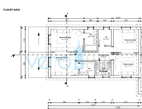Vrbnik, Risika, casa bifamiliare 150m2 con piscina, in vendita