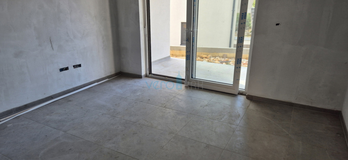Bai Soline, isola di Krk, appartamento bilocale al piano, vista, nuova costruzione, in vendita