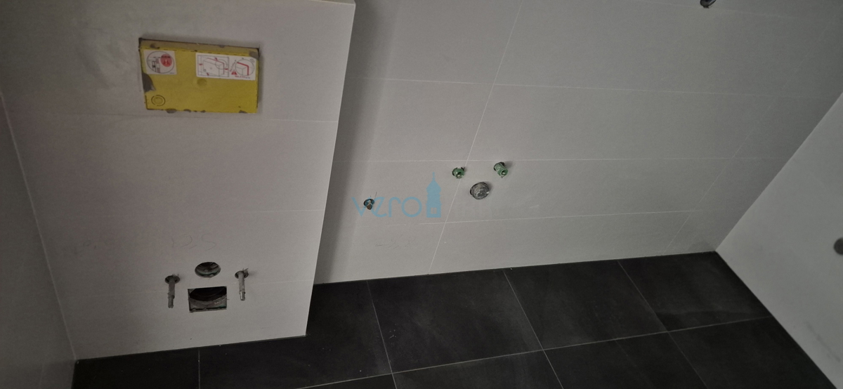 Bai Soline, isola di Krk, appartamento bilocale al piano, vista, nuova costruzione, in vendita