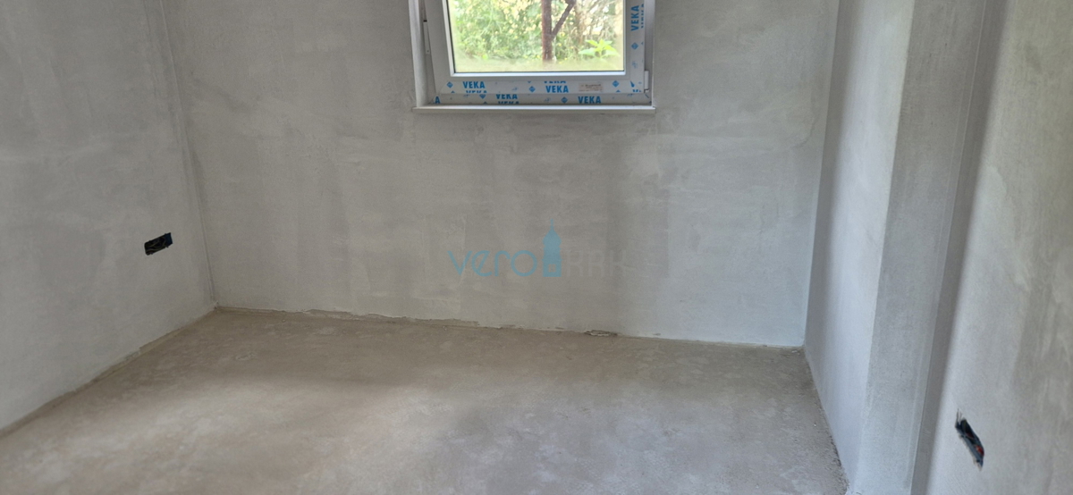 Bai Soline, isola di Krk, appartamento bilocale al piano, vista, nuova costruzione, in vendita